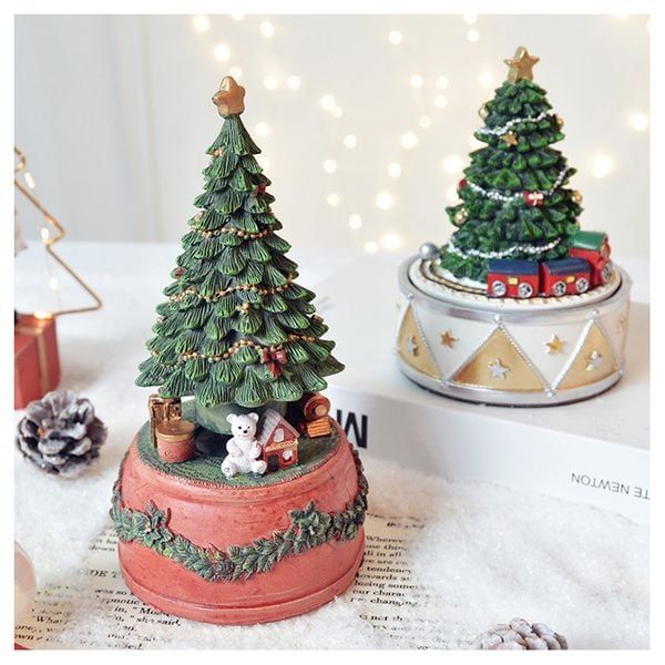  Hộp Nhạc Cây Thông Christmas 