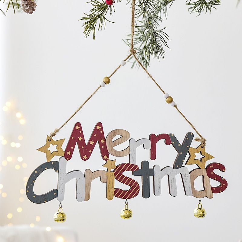  Chữ Merry Christmas Treo Trang Trí 