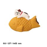  Tượng Mèo Mochi Anh Đào 