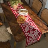  Khăn Trải Bàn Dải Thêu Hoa 
