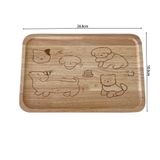  Khay Gỗ Hoạt Hình 