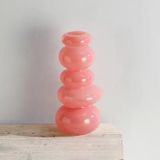  Bình Hoa Thủy Tinh Macaron 