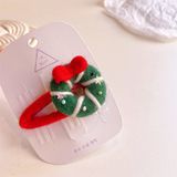  Kẹp Tóc Bông Len Giáng Sinh 