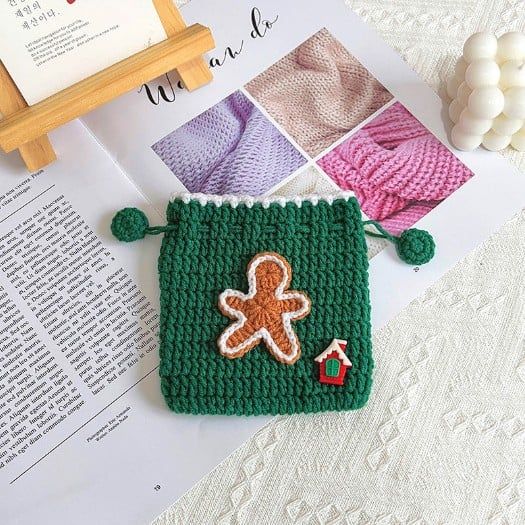  Túi Móc Giáng Sinh Handmade 