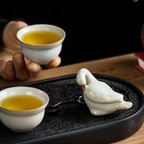  Vịt Trắng Trang Trí Bàn Trà 