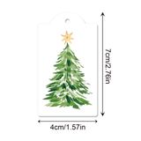 Tag Giấy Merry Christmas 