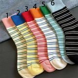  Tất Sọc Màu Tương Phản 