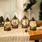  Hộp Nhạc Đèn Quả Cầu Tuyết 