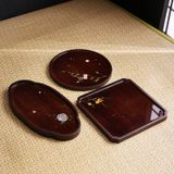  Khay Trà Hoa Vẽ Tay 