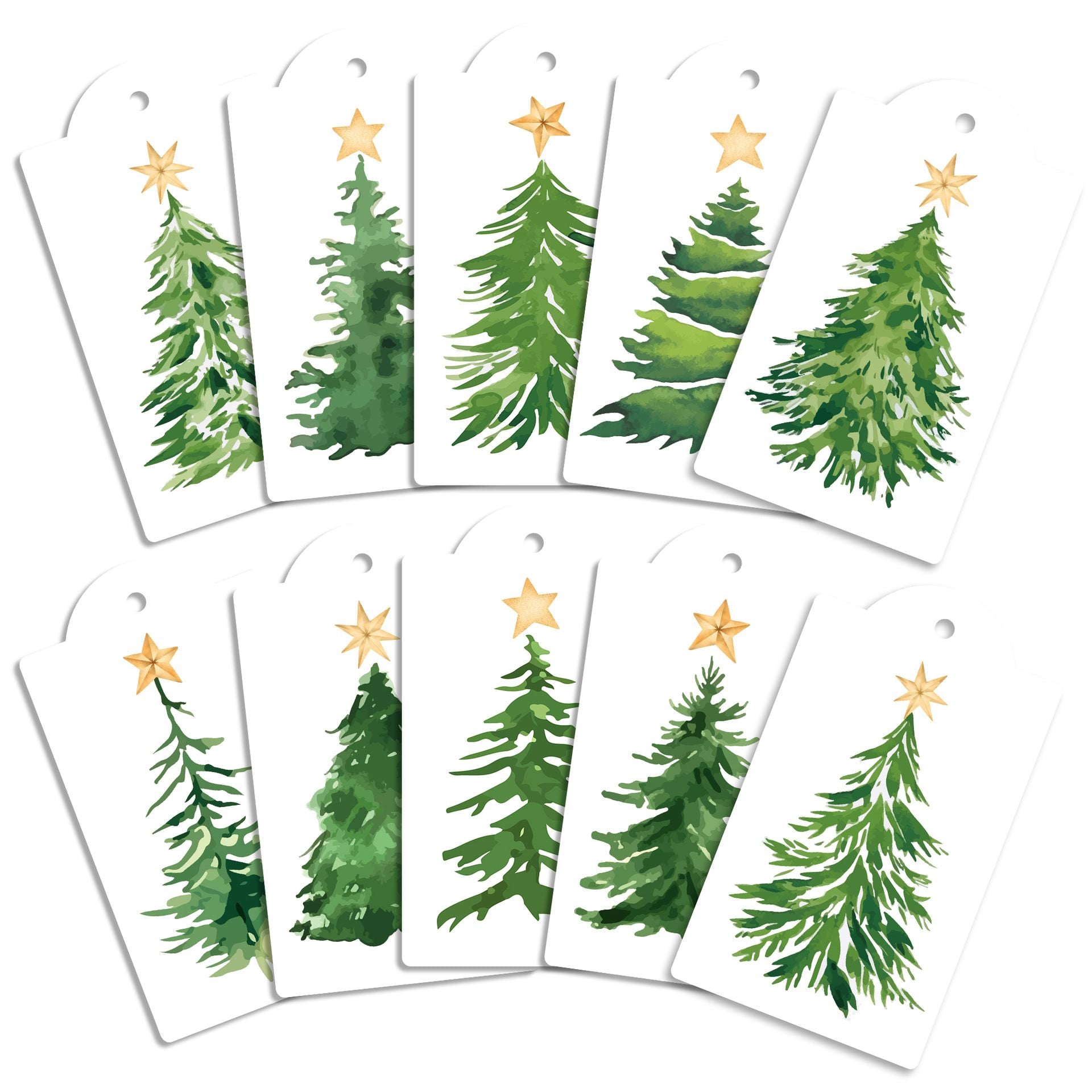  Tag Giấy Merry Christmas 