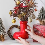  Bình Hoa Gốm Dáng Đôi Ủng 