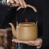  Bộ Trà Gốm Thô Cổ Điển 