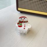  Kẹp Tóc Người Tuyết Quàng Khăn 