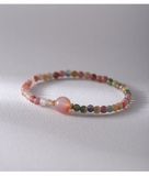  Vòng Tay Tourmaline Hồng Ngọc 