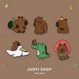  Pin Cài Capybara 