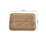  Khay Gỗ Hoạt Hình 