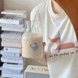  Bình Thủy Tinh Mèo Lười 