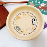  Bát, Đĩa Gia Đình Mèo Dễ Thương 