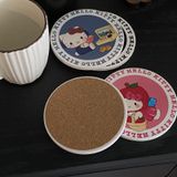  Lót Cốc Hello Kitty 