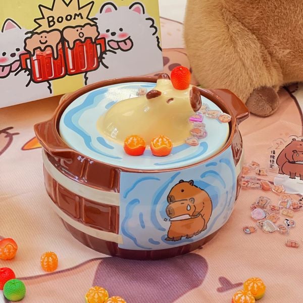  Bát Úp Mì Capybara 