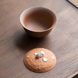  Chén Trà Gốm Bùn Thỏ 