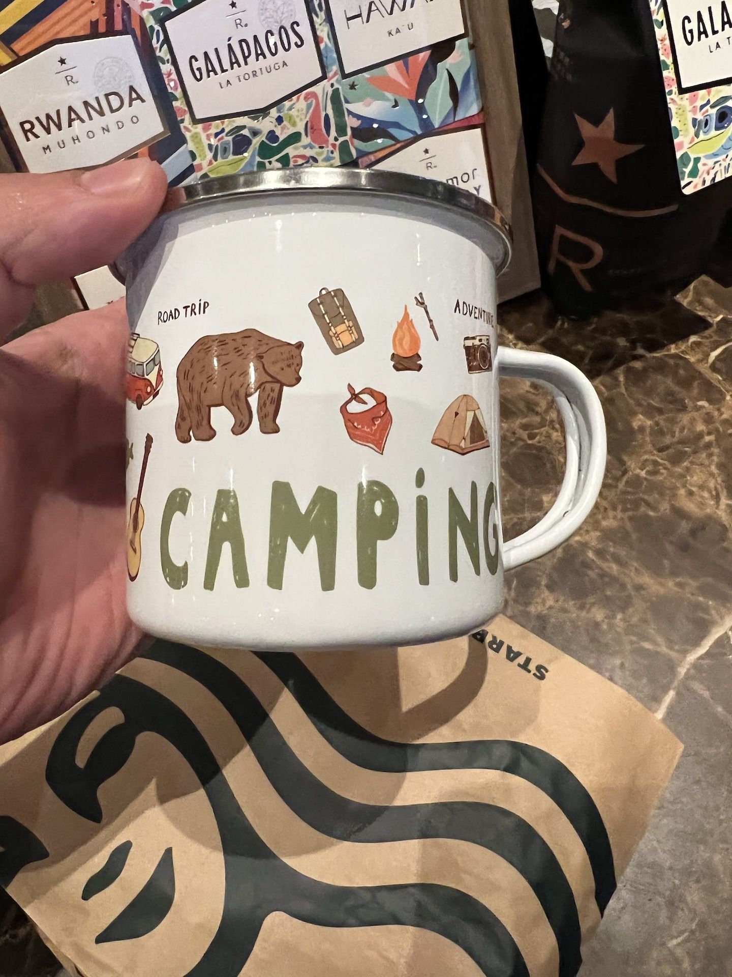  Cốc Tráng Men Camping 