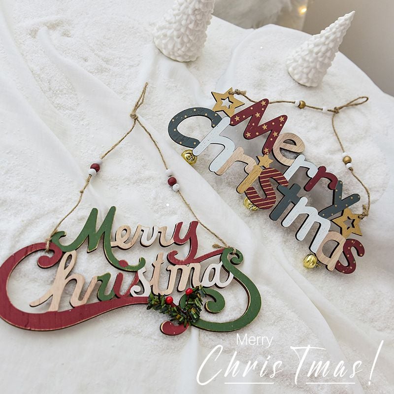  Chữ Merry Christmas Treo Trang Trí 