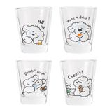  Set Ly Cún Xù Trắng 
