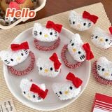  Kẹp Tóc, Dây Buộc Tóc Hello Kitty 