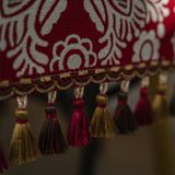  Khăn Trải Bàn Dải Thêu Hoa 