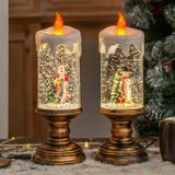  Đèn Nến Tuyết Giáng Sinh 