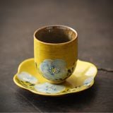 Set Tách Hoa Trà Vẽ Tay 