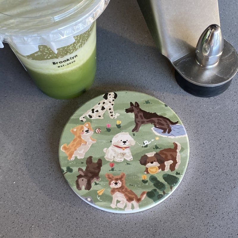  Lót Cốc Family Dog 