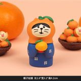  Tượng Mèo Trái Cây 