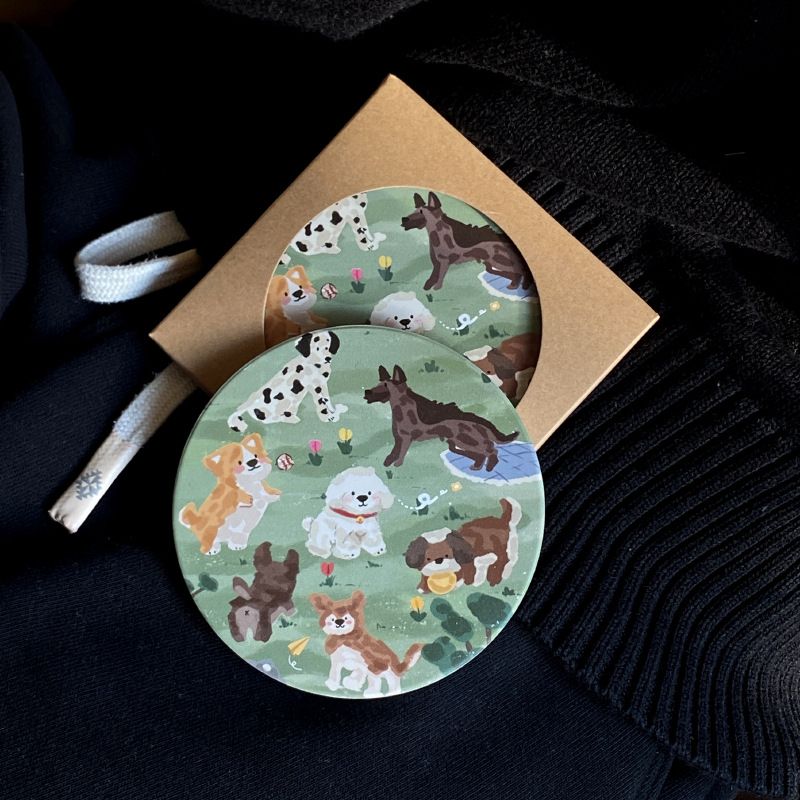  Lót Cốc Family Dog 