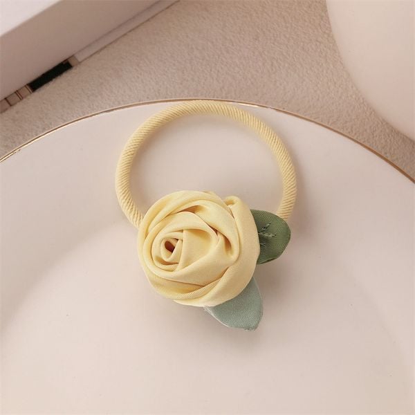  Dây Buộc Tóc Hoa Hồng 