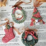  Tag Gốm Treo Trang Trí X'mas 