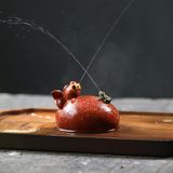  Trang Trí Bàn Trà Ếch Và Cá Vàng 