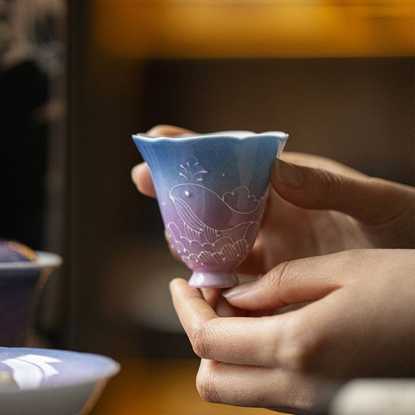  Tách Trà Kujira Hai Màu 