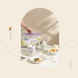  Set Bát Hoa Tulip Tím 