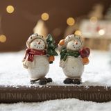  Tượng Người Tuyết Kiểu Retro 