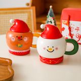  Cốc Người Tuyết Mũ Đỏ 