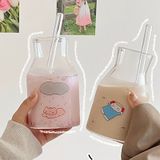  Bình Thủy Tinh Mèo Lười 