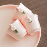  Bộ Ấm Trà Hoa Chạm Nổi 
