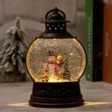  Hộp Nhạc Đèn Quả Cầu Tuyết 