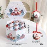  Hộp Bóng Treo Santa 