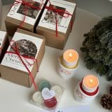  Đế Nến Santa Kèm Nến 