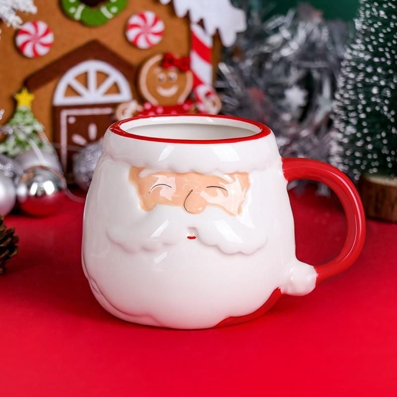  Cốc Ông Già Noel Vẽ Tay 