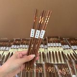  Set Đũa Gỗ Óc Chó Yosegi 