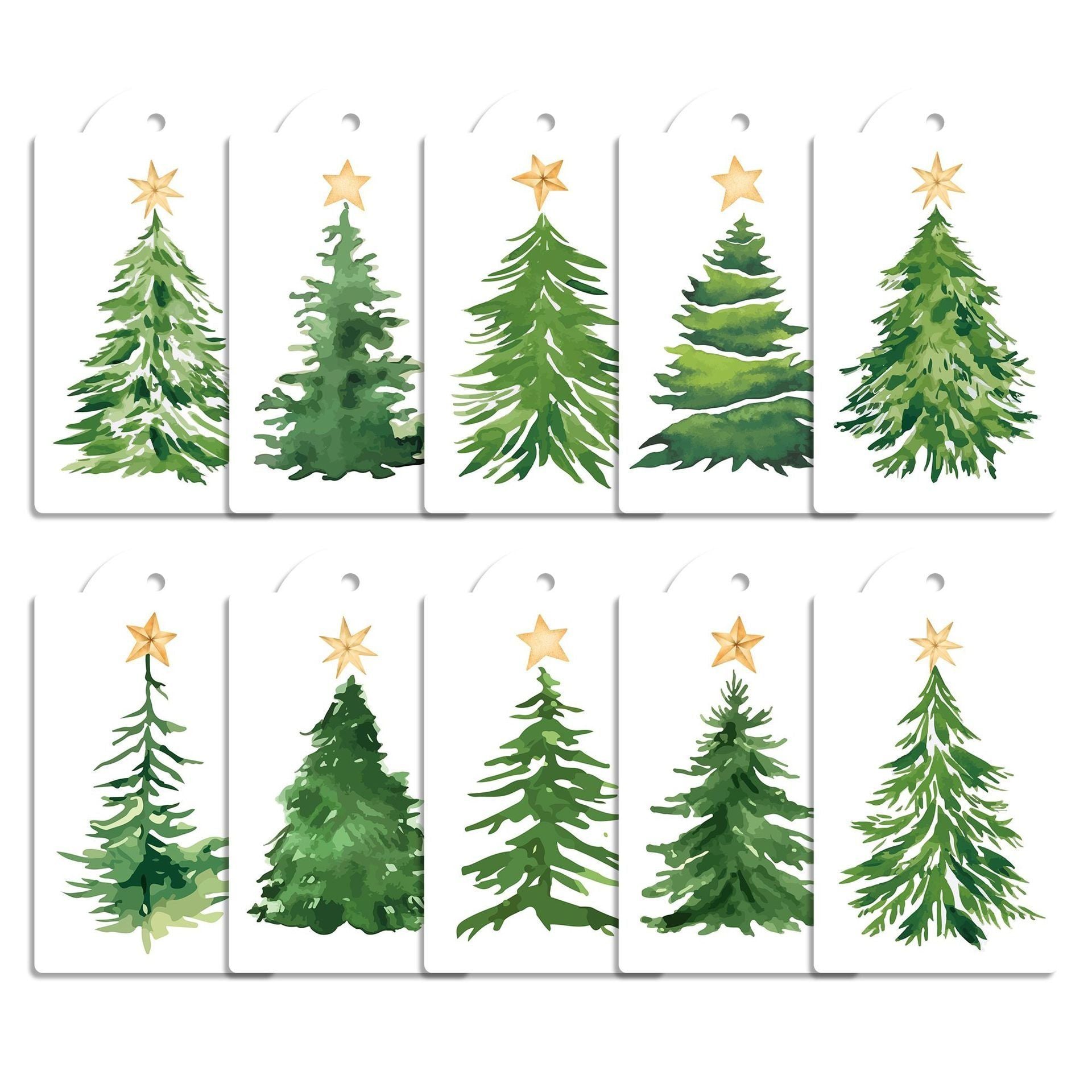  Tag Giấy Merry Christmas 